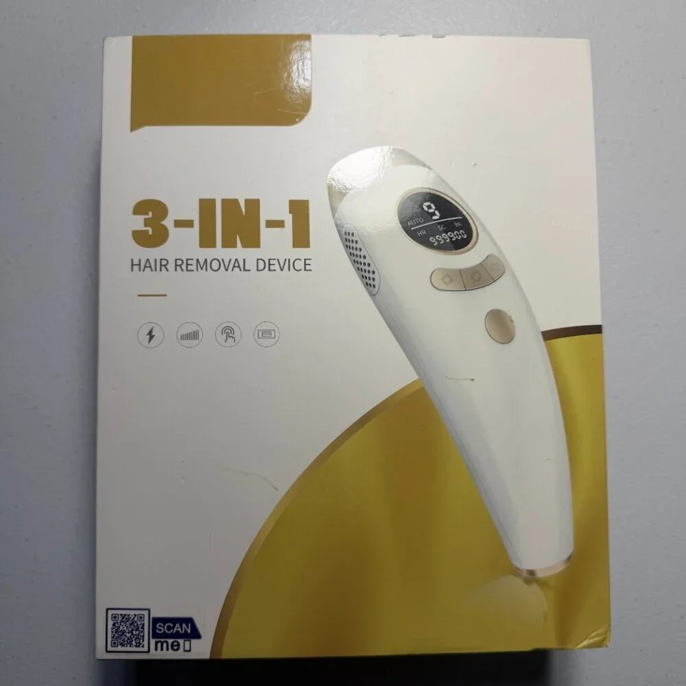 IPL Laser Hair Removal Handset 3-in-1 Hair Removal Acne Care Skin Rejuvenation